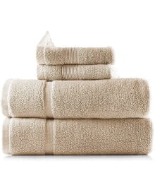 Hearth & Harbor bath Towel Collection, 100% Cotton Luxury Soft 4 Pc Set
