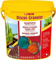 Корма для рыб sera Discus Granules Nature 4,2 kg/10L, granulat - pokarm dla pielęgnic