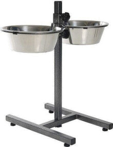 Barry King Adjustable stand with bowls 2.8 L 2 pcs.