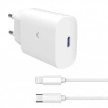 KSIX With Lightning MFI Cable USB-C Charger 1 m 30W