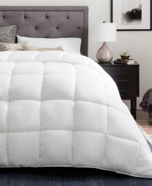 Brookside down Alternative Quilted Comforter with Duvet Tabs, Oversized Queen