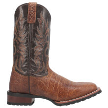 Laredo Broken Bow Square Toe Cowboy Mens Black, Brown Casual Boots 7986-220 купить онлайн