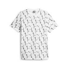 PUMA Ess+ Logo Lab Holida Short Sleeve T-Shirt