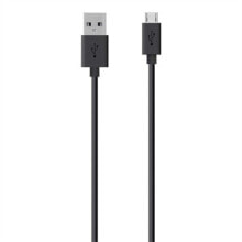 Belkin USB A - Micro-USB, 2m USB кабель 2.0 Micro-USB B Черный F2CU012BT2M-BLK