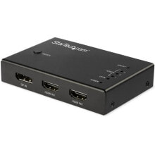 STARTECH Video Switch HDMI/DisplayPort 4K 60Hz