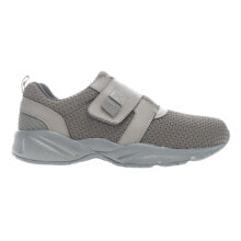 Купить мужская спортивная обувь Propet: Propet Stability X Slip On Strap Walking Mens Grey Sneakers Athletic Shoes MAA0