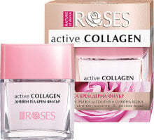 Creme-Gel für den Tag mit Kollagen - Nature of Agiva Roses Active Collagen Day Gel Cream