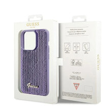 GUESS Guhcp14Xpsfdgsu iPhone 14 Pro Max 6.7 Fioletowy Sequin phone case