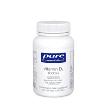 Витамин D Pure Encapsulations Vitamin D3 --  Витамин D3 - 1000 МЕ - 250 Капсул