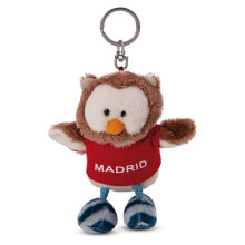 NICI Owl T-Shirt Madrid 10 cm Key Ring