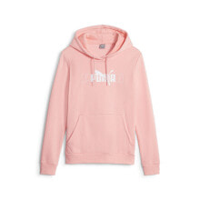 Puma Ess Logo Lab Pullover Hoodie Womens Pink Casual Outerwear 67595525 купить онлайн