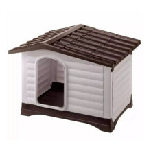 Sun beds and dog houses