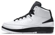 Jordan Air Jordan 2 Retro Wing It 中帮 复古篮球鞋 GS 白黑 / Кроссовки Jordan Air Jordan 2 Retro Wing It GS 834283-103