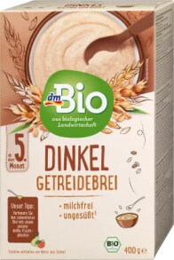 Getreidebrei Bio Dinkel ab dem 5. Monat, 2x200g, 400 g