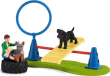 Educational play sets and figures for children