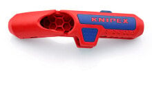 Инструменты для работы с кабелем Универсальный инструмент для удаления оболочек Knipex ErgoStrip 16 95 02 SB