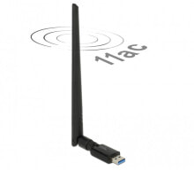 Delock 12535 - Wireless - USB - RF Wireless - Wi-Fi 5 (802.11ac) - Black купить онлайн