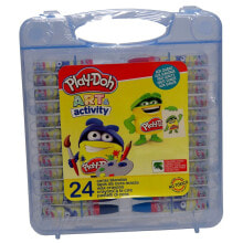 PLAY-DOH 24 Colors Oil Pastels In Pvc Box