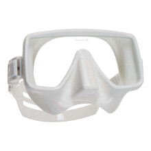 Masks and snorkels for scuba diving