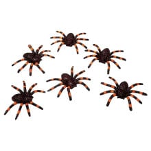 MOM Set 6 Bright Spiders 6x7 cm