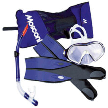 Masks and snorkels for scuba diving