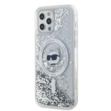 KARL LAGERFELD Klhmp12Mlgchsgh iPhone 12 Pro 6.1 Liquid Choupette Head phone case