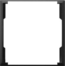 Розетки, выключатели и рамки ospel ARIA Decorative frame for double sockets for frames in black metallic RO-4U / 33