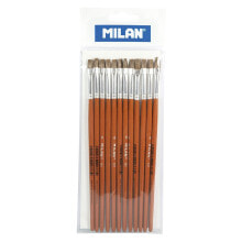 MILAN Flat School Paintbrush Series 121 No. 6
