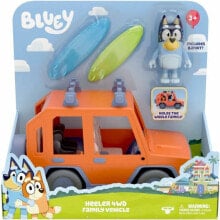 Купить детские игровые наборы и фигурки из дерева Moose Toys: Машинка Moose Toys Bluey Сёрф