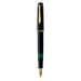 M200 - Black - Gold - Built-in filling system - Resin - Gold - Italic nib - Gold/Stainless Steel