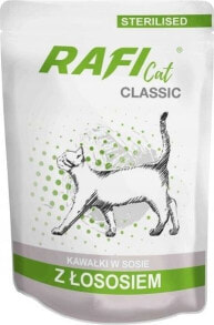 Влажный корм для кошек Rafi, кусочки