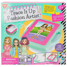 PLAYGO Set Design Fashion With Light With Templates And Pencils