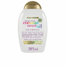 Шампуни для волос oGX Extra Strength Coconut Miracle Oil Shampoo Укрепляющий шампунь с кокосовым маслом 385 мл