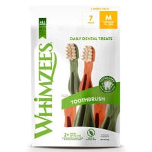 WHIMZEES Bag Toothbrush Star M Week Dog Snack 7 Units