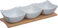 Dishes and salad bowls for serving