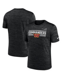 Nike men's Black Washington Commanders Yardline Velocity Performance T-shirt