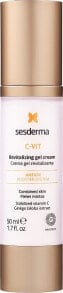 Revitalisierende Gesichtsgel-Creme für Mischhaut - SesDerma Laboratories C-Vit Revitalizing Gel Cream