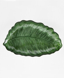 Tableau tropical Palm Plate, Set of 2