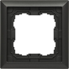 Умные розетки, выключатели и рамки kOS Single frame KOS66 graphite (666081)