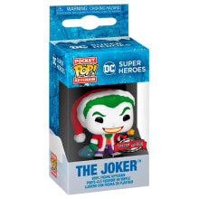 FUNKO Pocket POP DC Comics Holiday The Joker Exlusive Key Chain