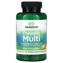 Chewable Multi for Children, Orange, 120 Chewable Tablets