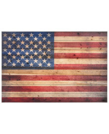 Empire Art Direct 'American Dream' Arte De Legno Digital Print on Solid Wood Wall Art - 45