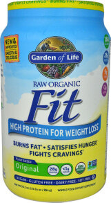 Сывороточный протеин Garden of Life RAW Organic Fit  Жиросжигающий протеин  854 г