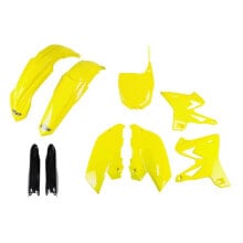 UFO Yamaha YZ 125/250 2008-2014 Restyling YAKIT312F-101 Fork Protectors & Plastics Kit