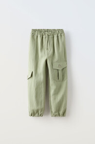 Flowing cargo trousers