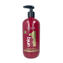 Шампуни для волос Revlon Uniq One All in One Shampoo Разглаживающий, придающий блеск и питательный шампунь, делающий волосы послушными  490 мл