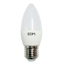 EDM LED Candle Bulb E27 5W 400 Lumens 4000K