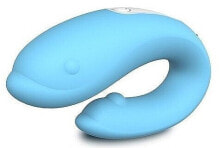 Vibrator mit 9 Vibrationsmodi und Fernbedienung blau - S-Hande Winter-RTC Light Blue