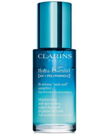 Clarins hydra-Essentiel Bi-Phase Face Serum With Double Hyaluronic Acid, 1 oz.