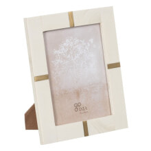 Photo frame Cream Golden Resin Copper 15 x 20 cm 20 x 1,5 x 25 cm